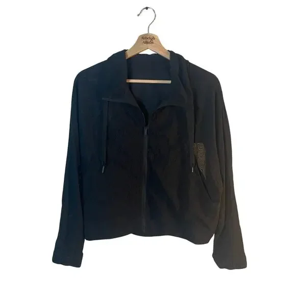 Lululemon In Depth Jacket Lace Combo Black Edition RARE Athletic Size 6 EUC - Picture 5 of 14